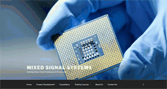 Desktop Screenshot of mixedsignalsystems.com
